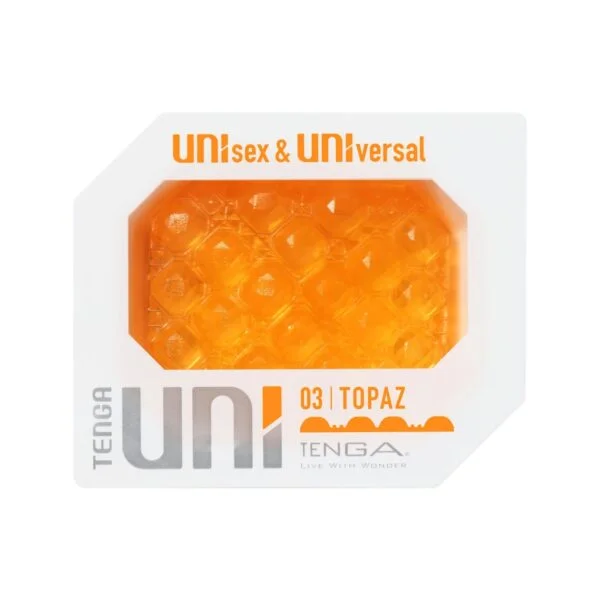 Masturbátor TENGA UNI TOPAZ oranžový