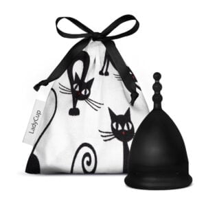 Menstruační kalíšek LadyCup Revolution Černá kočka vel. L