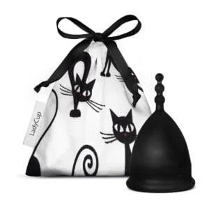 Menstruační kalíšek LadyCup Revolution Černá kočka vel. L