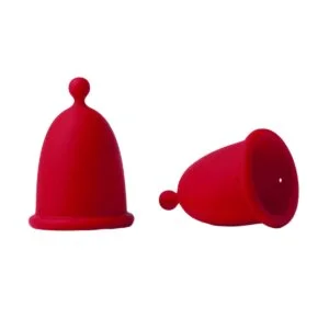 Menstruační kalíšek Whoop·de·doo červený duo pack