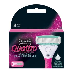 Náhradní hlavice WILKINSON Sword Quattro pro ženy 3 ks