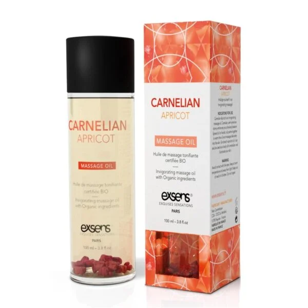 Olej masážní EXSENS ORGANIC CARNELIAN APRICOT 100 ml