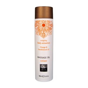 Olej masážní HOT Shiatsu extase Orange & Sandalwood oil 100 ml