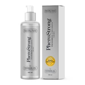Olej masážní PheroStrong Exclusive s feromony pro muže 100 ml