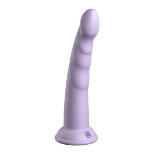 Dildo Pipedream Dillio Platinum Slim Seven fialové
