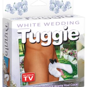 Pipedream Tanga pánská WHITE WEDDING TUGGIE