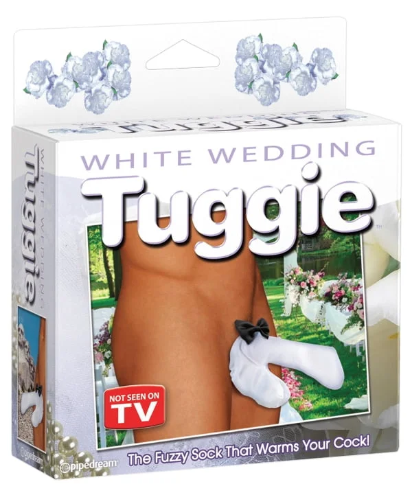Pipedream Tanga pánská WHITE WEDDING TUGGIE