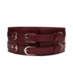 Postroj Liebe Seele Wine Red Waist Cuff vínový S