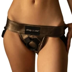 Postroj Strap-on-me Curious Luxury Strap-On Harness Leather look S-L