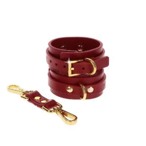 Pouta na nohy TABOOM BONDAGE IN LUXURY červené