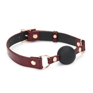 Roubík Liebe Seele Wine Red Ball Gag vínový