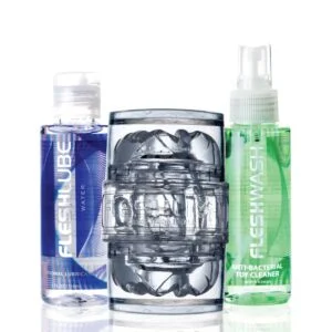 Sada FLESHLIGHT Quickshot Vantage Combo transparentní