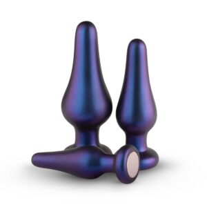 Sada HUEMAN Comets Butt Plug Set modrá