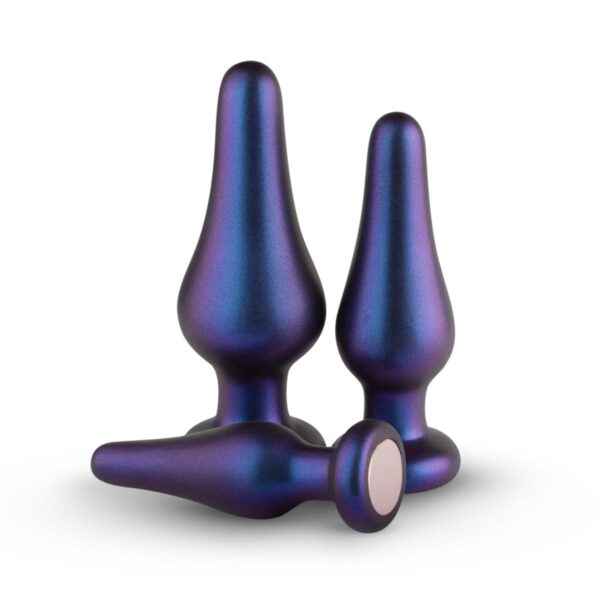 Sada HUEMAN Comets Butt Plug Set modrá