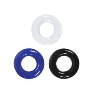 Sada kroužků na penis NS Novelties RENEGADE STAMINA RINGS barevná