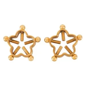 Skřipce na bradavky BAD KITTY ocelové zlaté