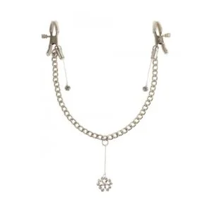 Skřipce na bradavky Pipedream FF Crystal Nipple Clamps