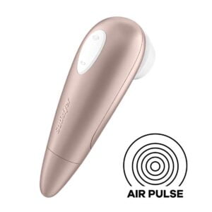 Stimulátor klitorisu SATISFYER NUMBER ONE zlatý