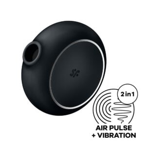 Stimulátor klitorisu SATISFYER PRO TO GO 3 černý