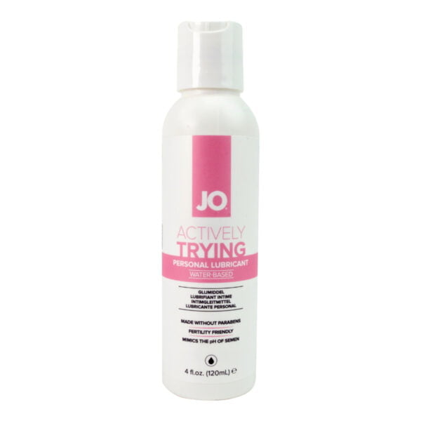 Lubrikační gel na podporu otěhotnění System JO ACTIVELY TRYING 120 ml