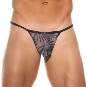 Tanga GREGG HOMME OUTLINE modrá XL