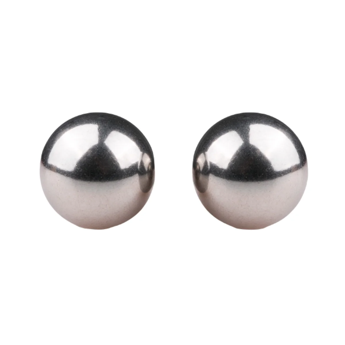 Vaginální kuličky EasyToys Ben Wa 19 mm stříbrné