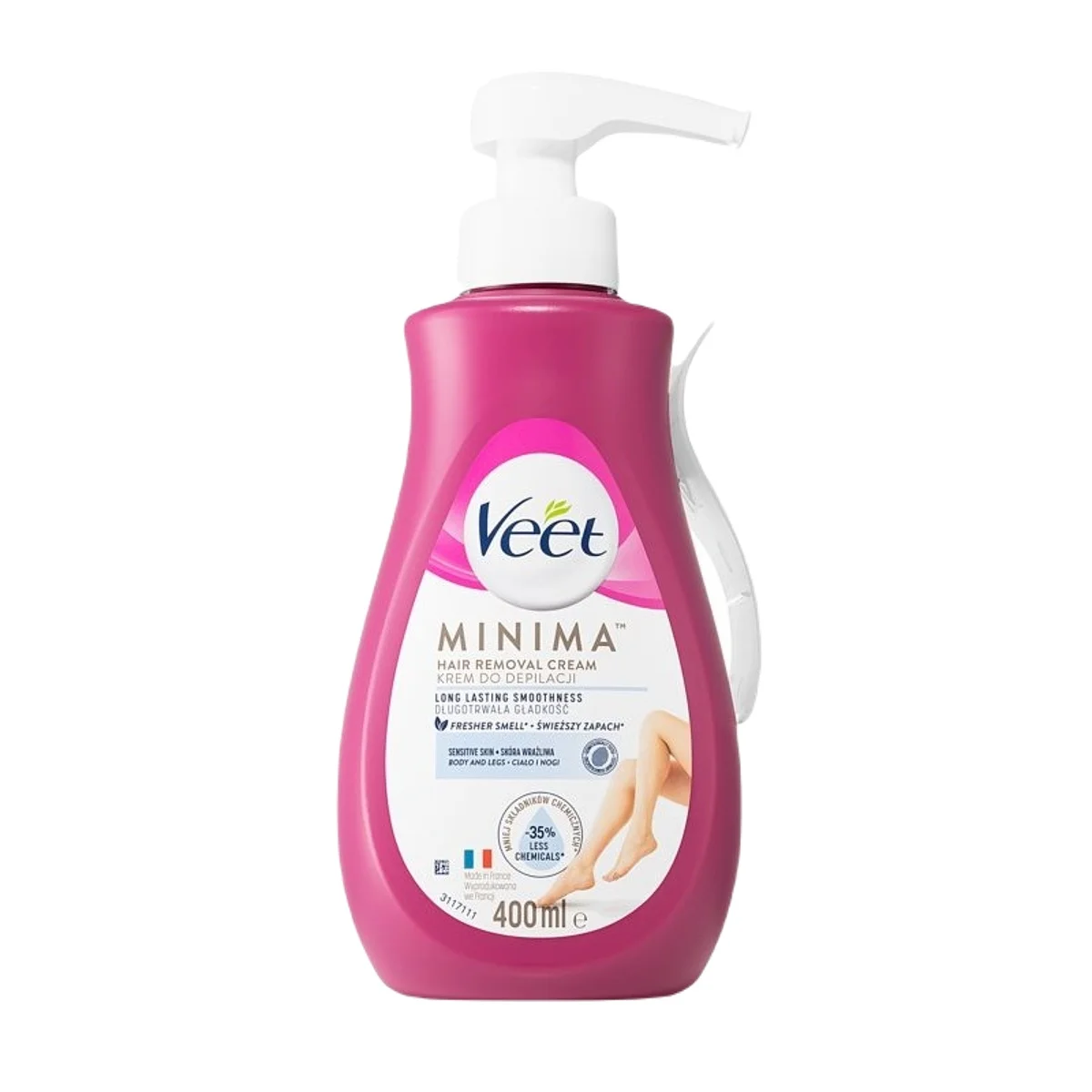 Veet Silky Fresh depilační krém pro citlivou pokožku 400 ml