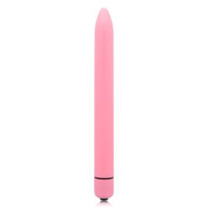 Vibrátor GLOSSY SLIM pink