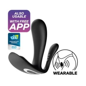 Vibrátor SATISFYER TOP SECRET + černý