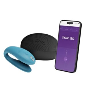 Vibrátor We-Vibe SYNC GO tyrkysový