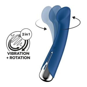Vibrátor SATISFYER Spinning G-Spot 1 modrý