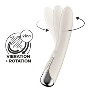 Vibrátor SATISFYER Spinning Vibe 1 béžový