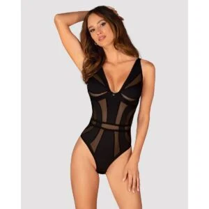 Body Obsessive Chic Amoria černé XL-XXL
