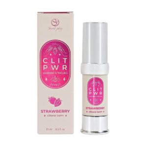Secret Play Clit PWR Warming & Tingling Clitoral Balm Strawberry 15 ml