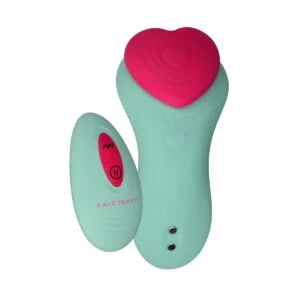 Stimulátor FairyGasm HeartGem zelený