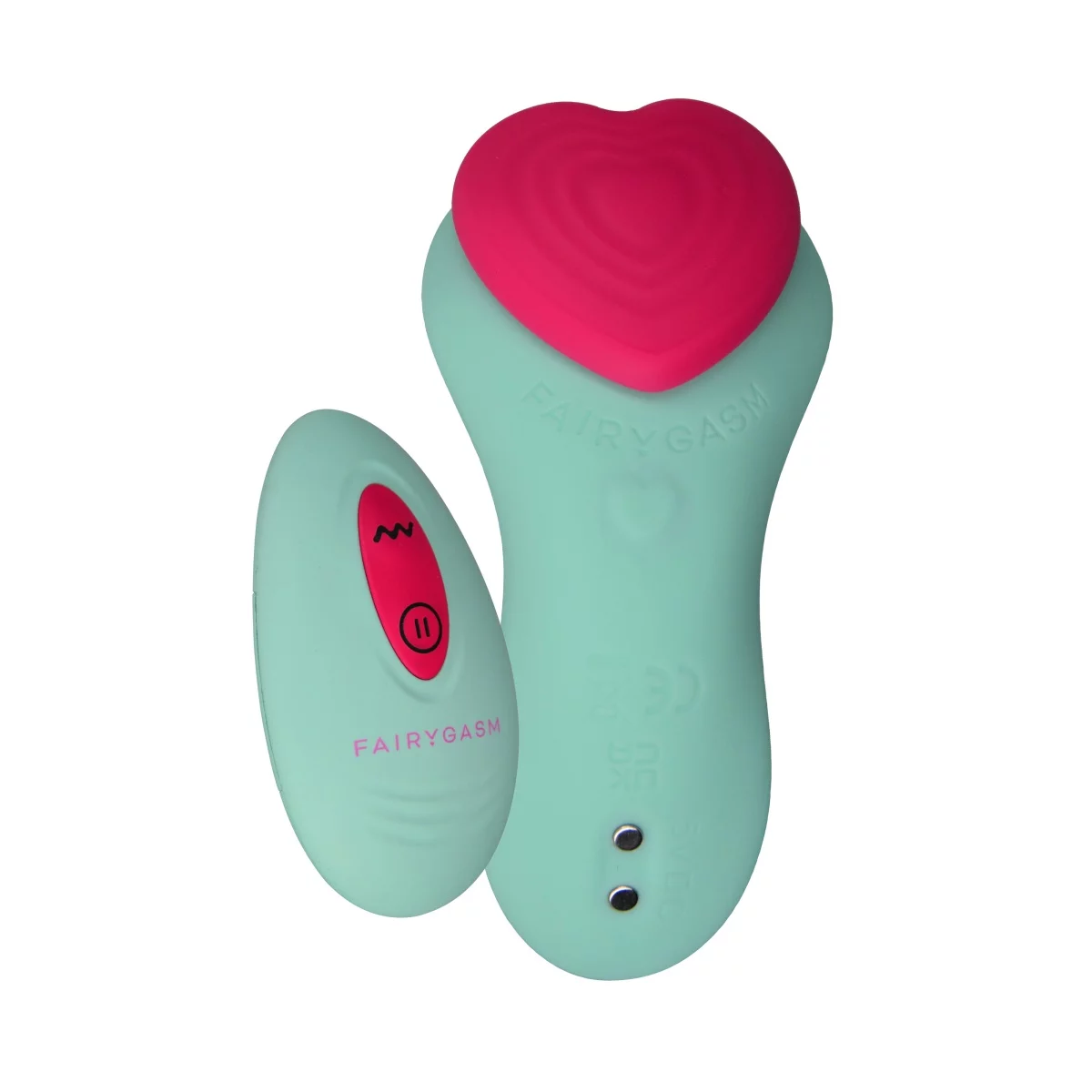 Stimulátor FairyGasm HeartGem zelený