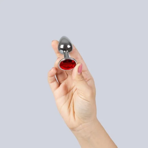 Kolík anální SECRET PLAY PLEASURE PLUG červený S