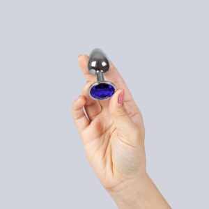 Kolík anální SECRET PLAY PLEASURE PLUG modrý S