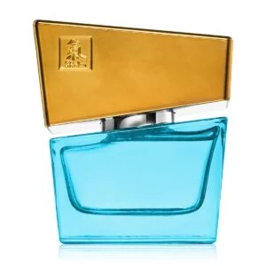 Parfém HOT Shiatsu Fragrance light blue s feromony pro muže 50 ml