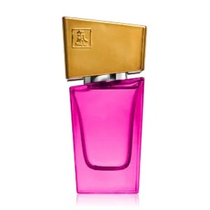 Parfém HOT Shiatsu Fragrance pink s feromony pro ženy 50 ml