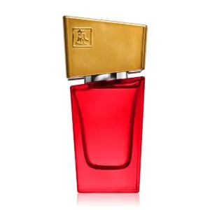 Parfém HOT Shiatsu Fragrance red s feromony pro ženy 50 ml