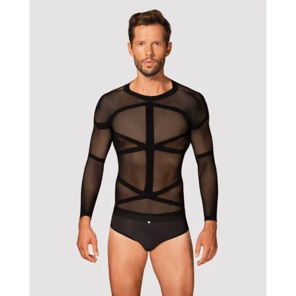 Tričko Obsessive T101 černé S-L