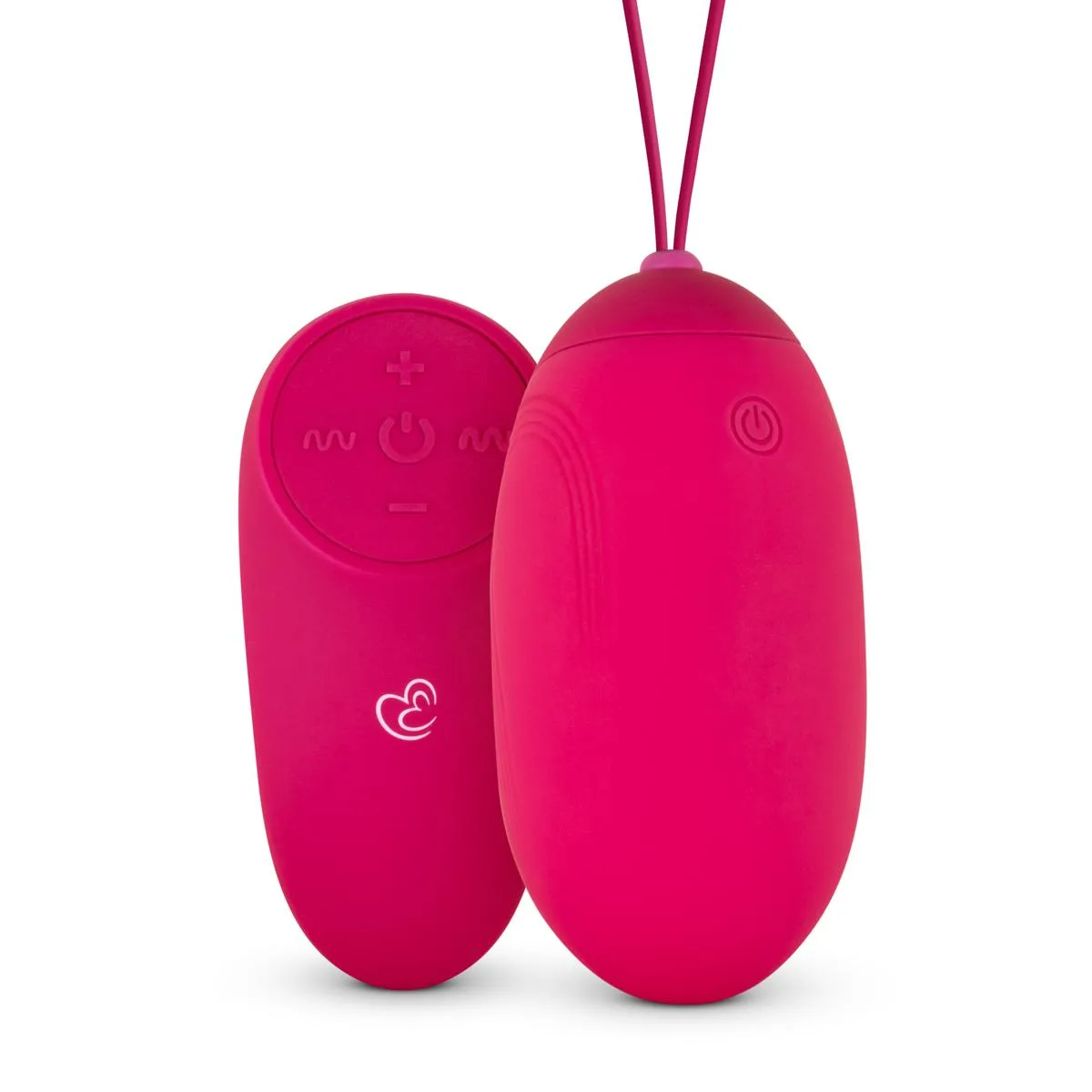 EasyToys Vibrating Egg With Remote Control růžová