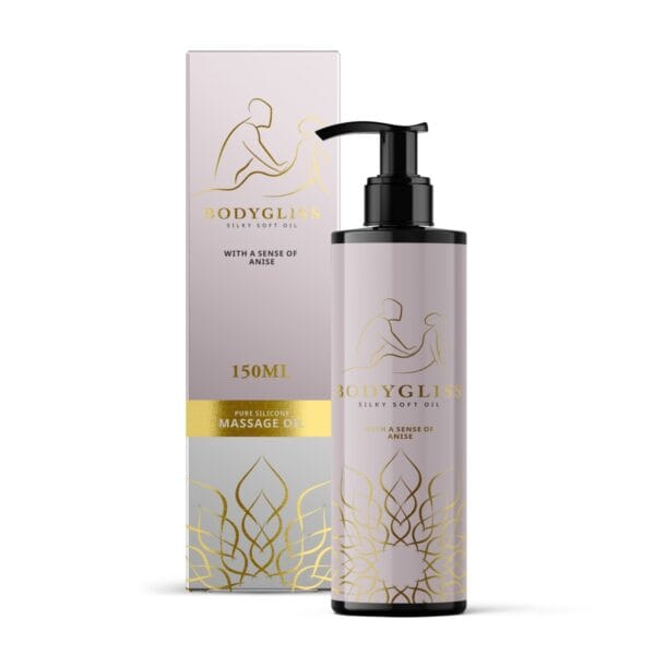 Masážní a lubrikační olej 2v1 BodyGliss Anise 150 ml