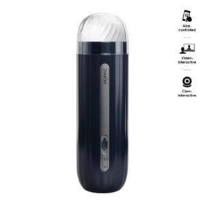 Masturbátor Svakom CONNEXION SERIES HANNES NEO INTERACTIVE THROBBING modrý