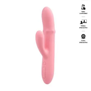 Vibrátor Svakom Mora Neo Interactive Thrusting růžový