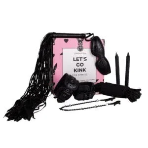 Dárková sada BDSM Dream Toys Pleasure Box LET’S GO KINK černá