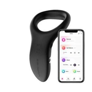 Kroužek na penis LOVENSE Diamo Remote Controlled černý