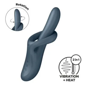 Vibrátor SATISFYER Heat Flex 4 modrý