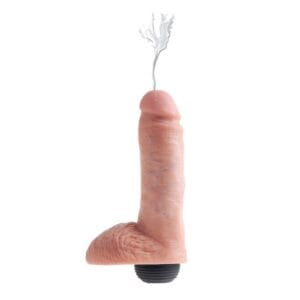 Pipedream King Cock 8" Squirting Cock with Balls